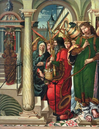 The Presentation of the Virgin in the Temple by Master of Sigena